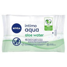 NIVEA Intimo Aqua Aloe water Lingettes hygiène intime