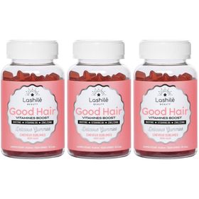 Lashilé Beauty Good Hair gummies | Zinc, biotine et vitamine B6 | Cheveux et ongles | Croissance des cheveux