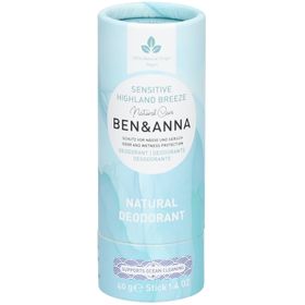 BEN & ANNA - Sensitive Highland Breeze - Déodorant naturel en tube papier