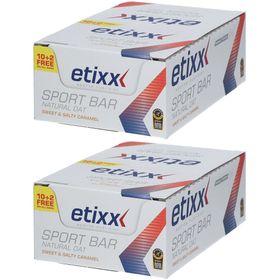etixx Natural Oat Sport Bar goût caramel sucré & salé
