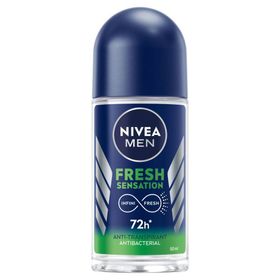NIVEA Men Fresh Sensation Anti-transpirant Antibactériel 72h Roll-on