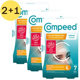 Compeed® - Anti-Imperfektionen Reinigungspflaster - Hydrokolloid-Pflaster - 7 Pflaster