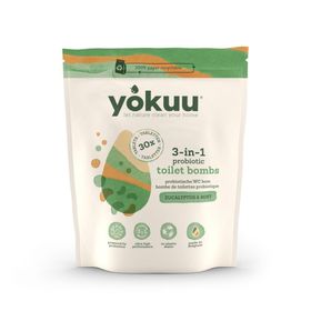 YOKUU® Natürliche WC-Bombentabletten Eukalyptus/Minze