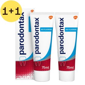Parodontax No Fluoride Tandpasta 1+1 GRATIS PROMO