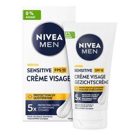 Nivea Men Sensitive Crème Visage SPF15