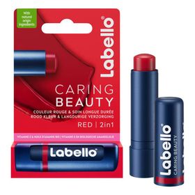 Labello Caring Beauty Red 2-in-1 4,8g