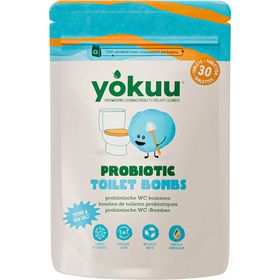 Yokuu Bombes de Toilettes Probiotiques 3-en-1 Thym & Sel de Mer
