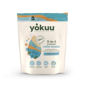 YOKUU® Probiotische Toilettenbomben 3 in 1 Thymian und Meersalz