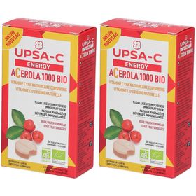 UPSA-C Energy Acerola 1000 Goût Fruits Rouges