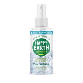 Happy Earth 100% natürliches Deodorant Spray Pure Crystal