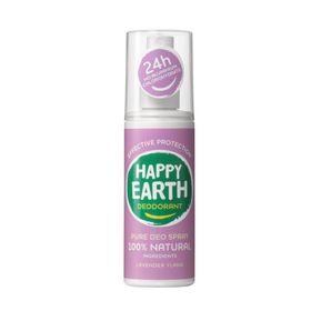 Happy Earth 100% natürliches Deodorant Spray Lavendel & Ylang