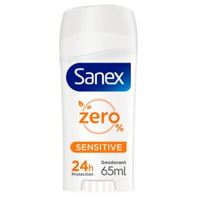 Sanex Zero% Sensitive 24h Deodorant Stick voor Gevoelige Huid 65ml