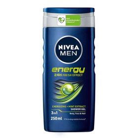 NIVEA MEN Energy Gel Douche 3 en 1