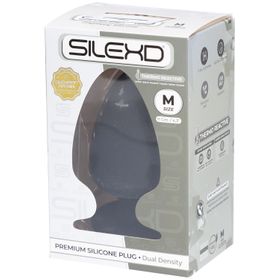 SilexD Plug Premium Silikon Schwarz Medium Modell 1 (11 x 6,2 cm)