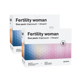 Nutriphyt Fertility Woman Duo Improvum® + Omarin®