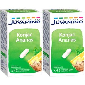 Juvamine Konjac Ananas Fettverbrennender Appetitzügler Kapseln
