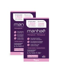 Manhaé Ménopause 3 mois + 1 Gratuit
