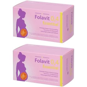 Folavit 0,4 Essential 90 Tabletten + 90 Kapseln
