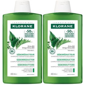 KLORANE Séboréducteur Shampoing à l’Ortie BIO