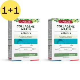 Superdiet Collagène Marin + Acérola 5 000 mg