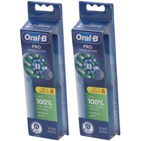 OralB Nachfüllpackung Eb50 Xf Cross Action 8Ct