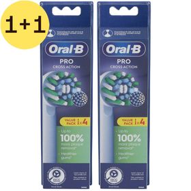 ORAL-B Pro Cross Action Têtes de brosse de rechange x4