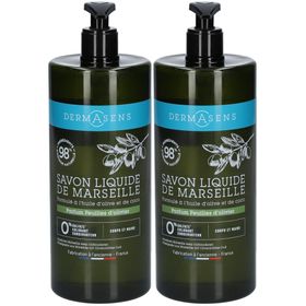 DERMASENS Flüssigseife aus Marseille Olivenblätter