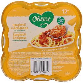 Olvarit Teller 12m+ Spaghetti Bolognese