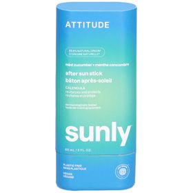 ATTITUDE Sunly™ Bâton Après-Soleil | Menthe et Concombre