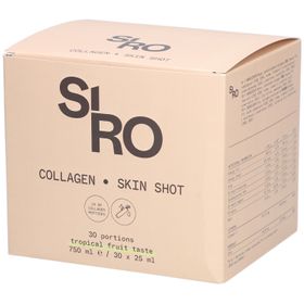 SiRo® Collagen Skin Shot Tropical Fruit 30x25 ml – Haut, Haare & Nägel