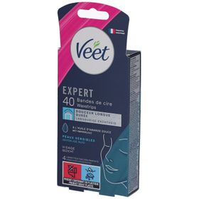 Veet Expert Bandes de Cire à  L'huile d'Amande Douce
