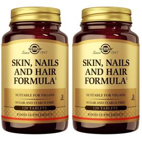 Solgar Peau, Ongles, Cheveux - Beauté - 120 comprimés