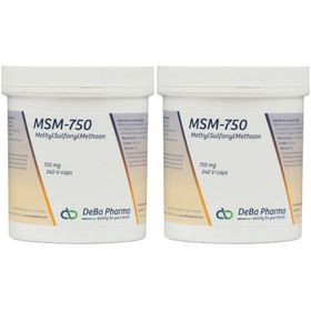 DeBa Pharma M.S.M.- 750 mg