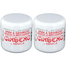 GINSENG CREAMS® Muskeln und Gelenke Pflegecreme mit Ginseng und Arnika.