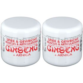 GINSENG CREAMS® Muscles et articulations crème de soins à base de ginseng et arnica