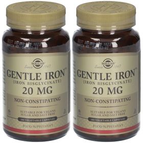 SOLGAR Gentle Iron® Fer doux 20 mg