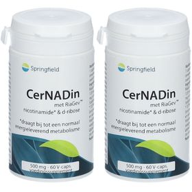 Springfield Cernadin Nicotinamid & D-Ribose 500 mg