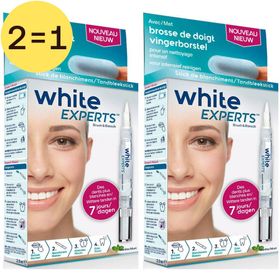 White Experts Zahnweiß-Stick + Finger-Bürste