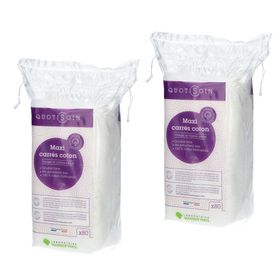 Laboratoire Marque Verte Maxi carrés coton prédécoupés