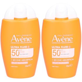 Avène Solaire Ultra Fluid Radiance SPF50+ | Très Haute Protection | Éclat