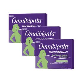Omnibionta® Ménopause | Bouffées de Chaleur, Contre la ménopause avec extrait de plante (houblon)¹