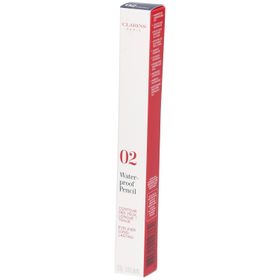 Clarins Waterproof Eye Pencil 02 - Brown 0,29g