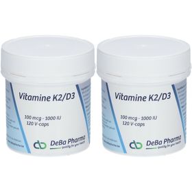 DeBa K2 100 mcg + D3 1000 IU