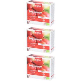 Ortis Red Energy Ohne Alkohol Bio Ampullen