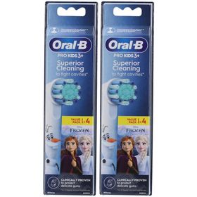 Oral-B Kids 3+ elektrische Zahnbürstenköpfe Die Eiskönigin