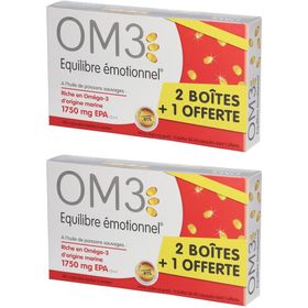 OM3 Emotionales Gleichgewicht Omega-3 1050 mg EPA Kapseln