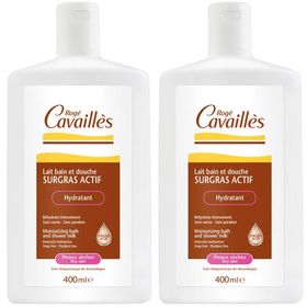 Rogé Cavaillès lait surgras bain et douche peaux sèches