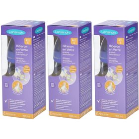 Lansinoh NaturalWave® Biberon en verre avec tétine