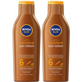 Nivea Sun Intense bronze - Lotion pour un bronzage doré et durable à la carotène SPF6