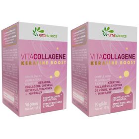 Vitanutrics VitaCollagene Keratine Boost Kapseln